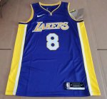 NBA 8 Kobe Bryant Lakers classic Maillot Violet